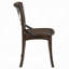 Ensemble de 2 chaises d'appoint en métal