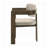 Diny Microfiber / Microsuede Armchair Dining Chair