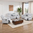 3-Piece Manual Reclining Living Room Sofa Set