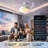 42In Retractable Ceiling Fan with Light and Remote/APP Control,Multiple Dynamic Modes RGB-LED light,6 Speed Reversible Modern Invisible Flush Mount Ceiling Fans with Lights for bedroom White-633291962