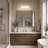 Pixley Chrome LED Wall Sconce With Clear Crystal Accents-1081889292
