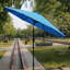 Parasol de marché de 4,00 po avec manivelle Saramarie-305029192
