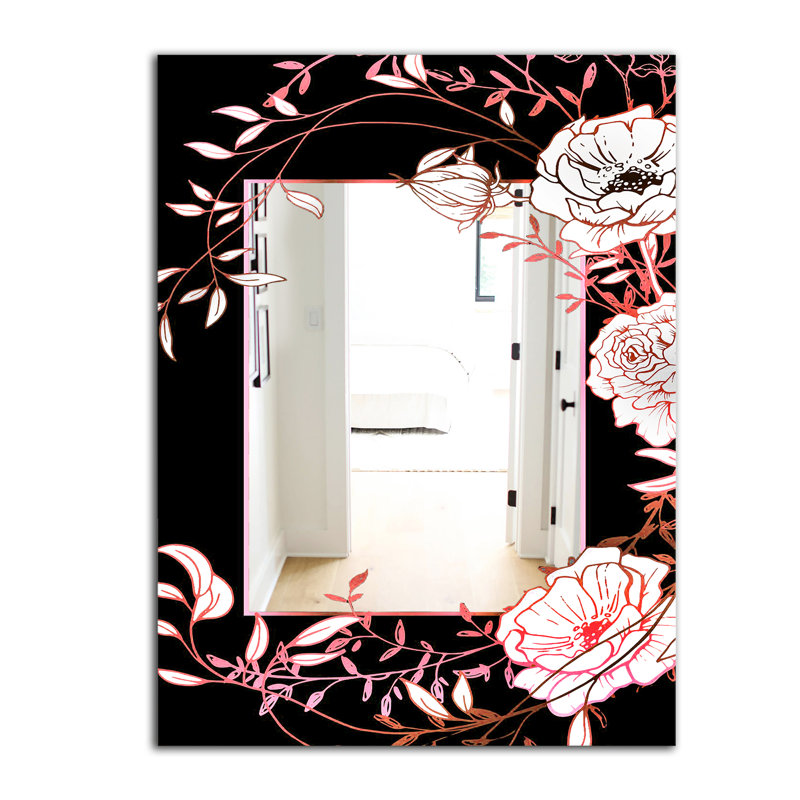 Miroir d'appoint Shabby Elegance, H 24 po x l 32 po