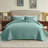 Microfiber Quilt Bedding Set, 3 Piece Soft Lightweight Coverlet For All Season-103568295-103568291