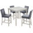Balachandran Rectangular Dining Set-614393138-614393139-637479171