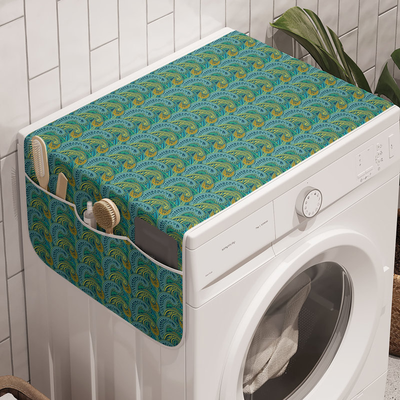 Paquet de 2 boîtes de rangement de 47 po x 18,5 po East Urban Home