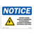 OSHA Notice - Customer Owned Parallel Generation Sign With Symbol | Heavy Duty