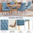 Amdad Tufted Upholstered Fabric Dining Chair with Arms-2134416179-2077903804-2116762405