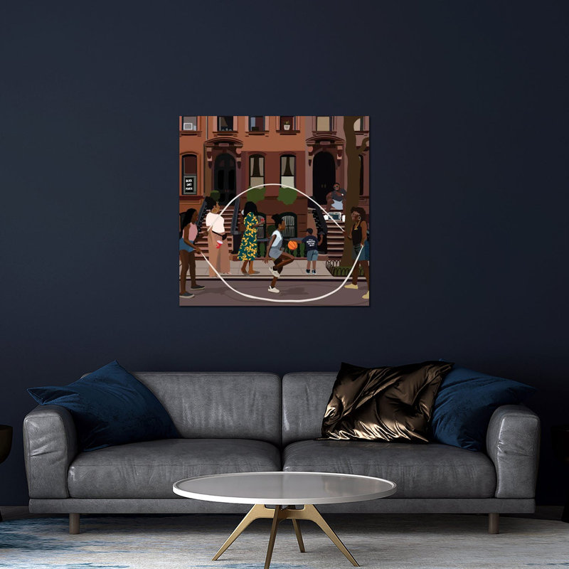 «Juneteenth» par Artpce, impression sans cadre, H 24 po x l 24 po x P 0,25 po