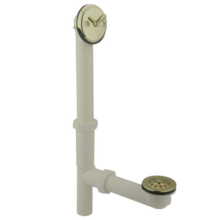 Leg Tub Drain with Overflow