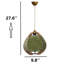 Luminaire suspendu unique en coton-1356892744
