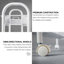 Chariot utilitaire roulant 4 couches-43539472-43539473