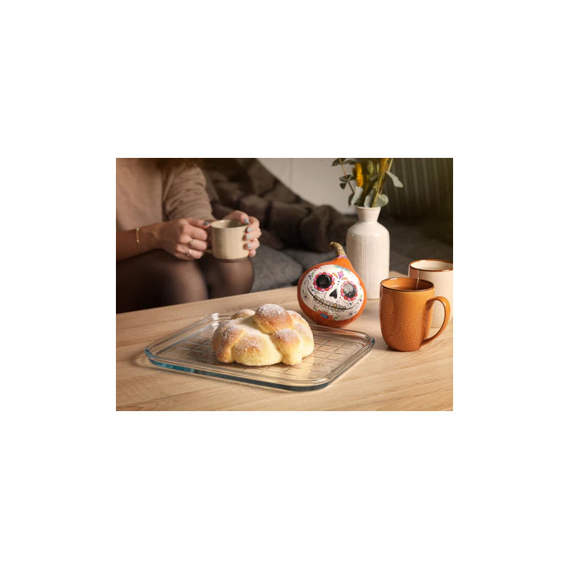 Pyrex® Oven Tray Multi-purpose glass baking tray 32x26cm Glass Cook & Enjoy