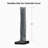 Outdoor 12FT Double Top Square Deluxe Cantilever Umbrella With Base And Umbrella Cover,Gray-1933255657
