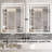 LED Lighted Bathroom Vanity Mirror 3-Colour Temperature Frontlit & Backlit Dimmable & Anti-Fog-1596775726