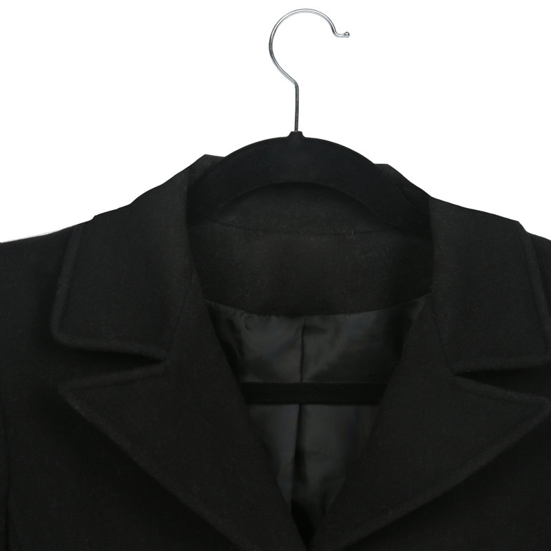 Paquet de 24 cintres en velours Rebrilliant, Noir