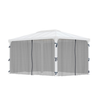Palram - Canopia Martinique 4300 10' x 14' Gazebo Netting Screen
