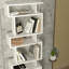 Jaoni 163cm H x 60cm W Geometric Bookcase-87636316