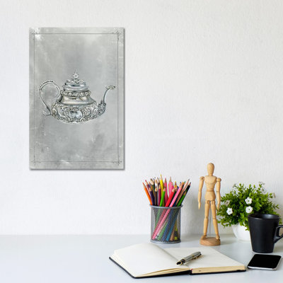 English Silver III by Naomi McCavitt - Wrapped Canvas Gallery-Wrapped Canvas Giclée