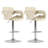Swivel Upholstered Adjustable Height Counter Stool-766676962