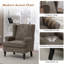 Fauteuil à oreilles Upholsterd-1901830787