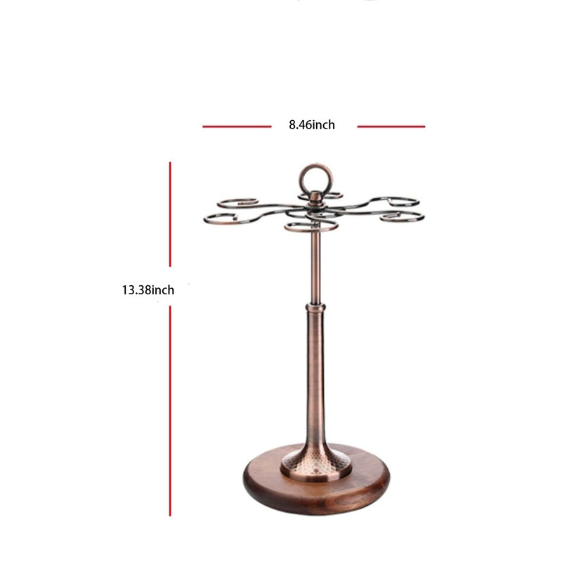 Styliani Tabletop Wine Glass Rack Tan