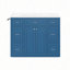 Bathroom Vanity with Ceramic Sink – Drawers (Each Side), Centre Flip-Out Drawer, Soft-Close Double Doors, Reversible Side Towel Rack, Handles, MDF-138106675