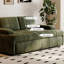 Coussin de canapé modulaire en polyester vert