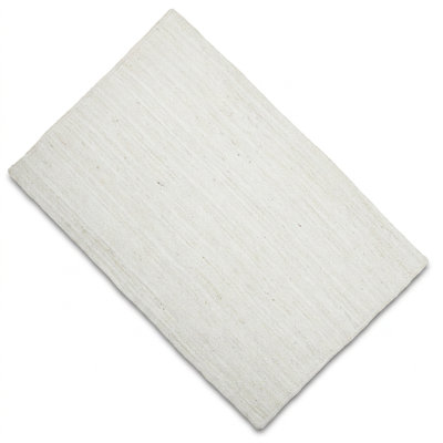 Tapis ivoire tissé à la main Catalina