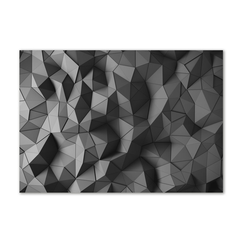 Abstract 3D Background - Wrapped Canvas Print