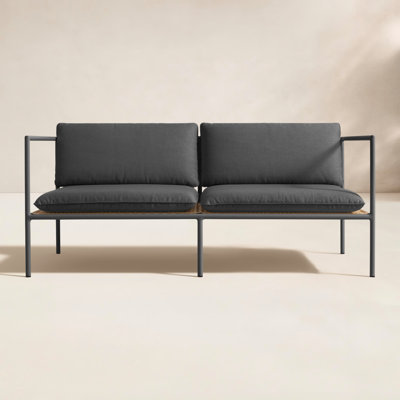 Dog Days 62" Sunbrella® Patio Loveseat