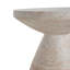 Table d'appoint d'extérieur et d'intérieur en béton léger