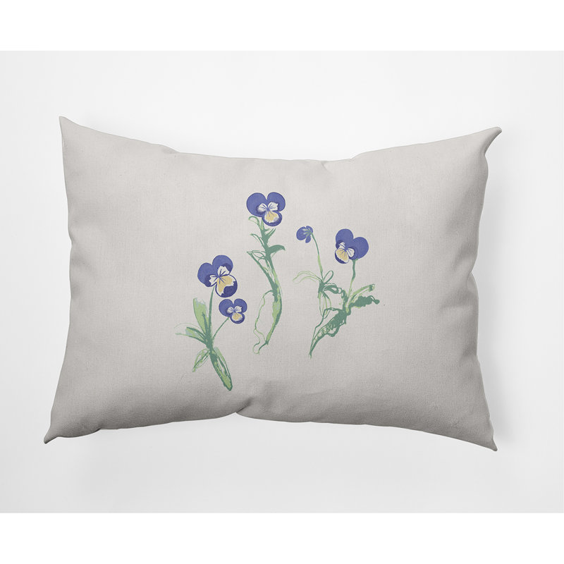  Housse et insert rectangulaires en coton, Violet