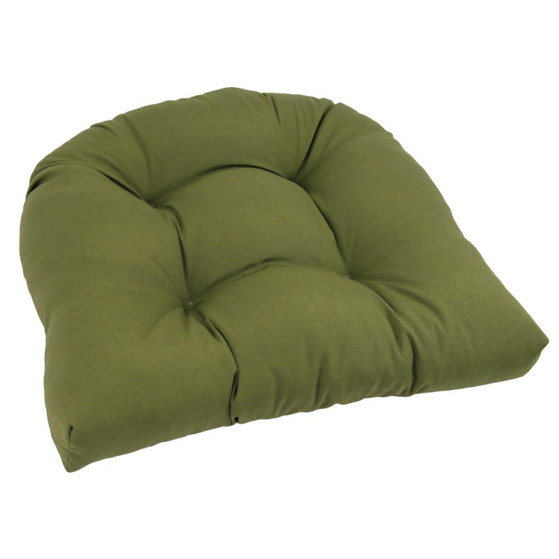 Outdoor 5'' Seat Cushion, Sage, 1