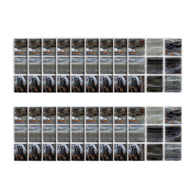 18pcs Self Adhesive Wall Art Kitchen Tile Sticker