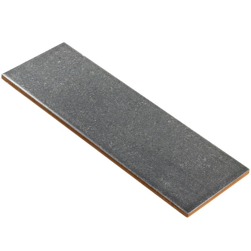 Carrelage style béton en céramique 4 po x 12 po Piston Camp Rock, Gris