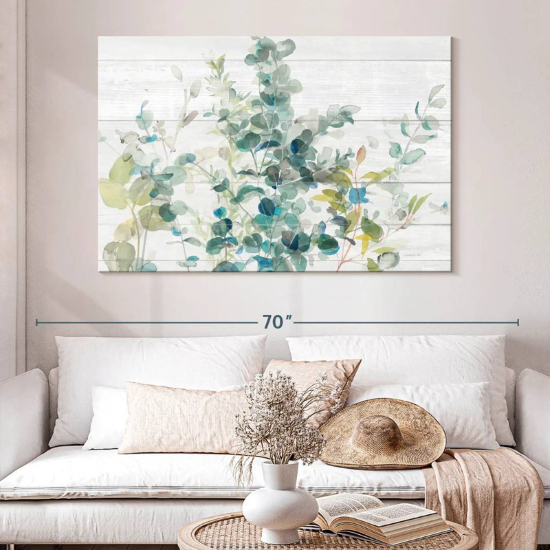 Harnek apaisant eucalyptus I, H 34 po x l 51 po
