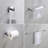 Circular 5 - Piece Bathroom Hardware Set-58850957
