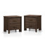 Table de chevet 2 tiroirs avec ports USB Kendall-999832245