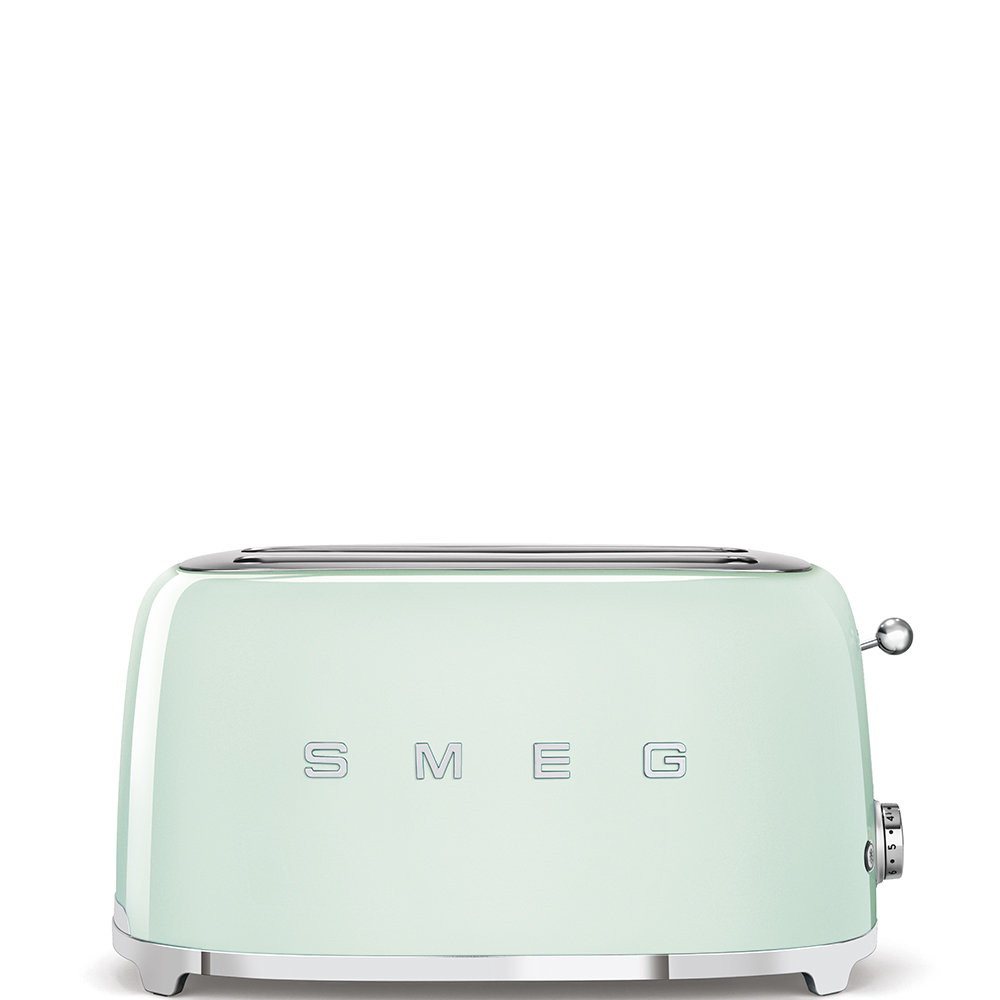 SMEG 50s Style 4-Slice Toaster, Pastel Green