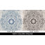 Tapis oriental bleu / ivoire Annette-24750187