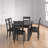 Schoenberg Solid Wood Solid Wood Top Four Leg Dining Set