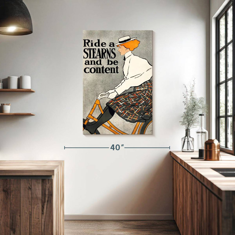 Senne Ride A Stearns And Be content, H 39 po x l 26 po