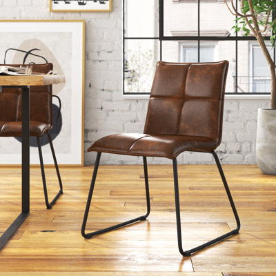 Tarin Faux Leather Upholstered Side Chair