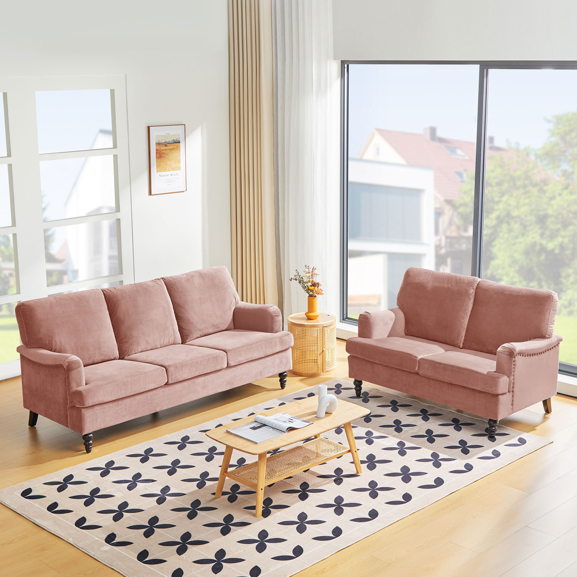 Rosdorf Park Hisako 2 - Piece Living Room Set | Wayfair