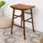 Kyliegh Upholstered Counter Stool with Solid Wood Frame