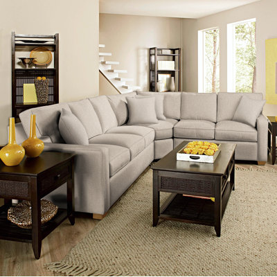 Gramercy Park 122" Wide Symmetrical Corner Sectional by Braxton Culler