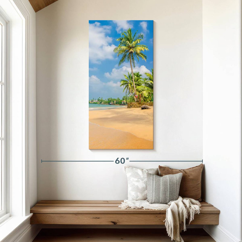 Exotic Summer Palm Trees, 48" H x 24" W