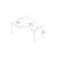 Structure de bureau en coin Series C-4658564-39590356