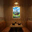 Scène et paysage urbain, chalet de montagne de Jungfrau, impression de paysage suisse